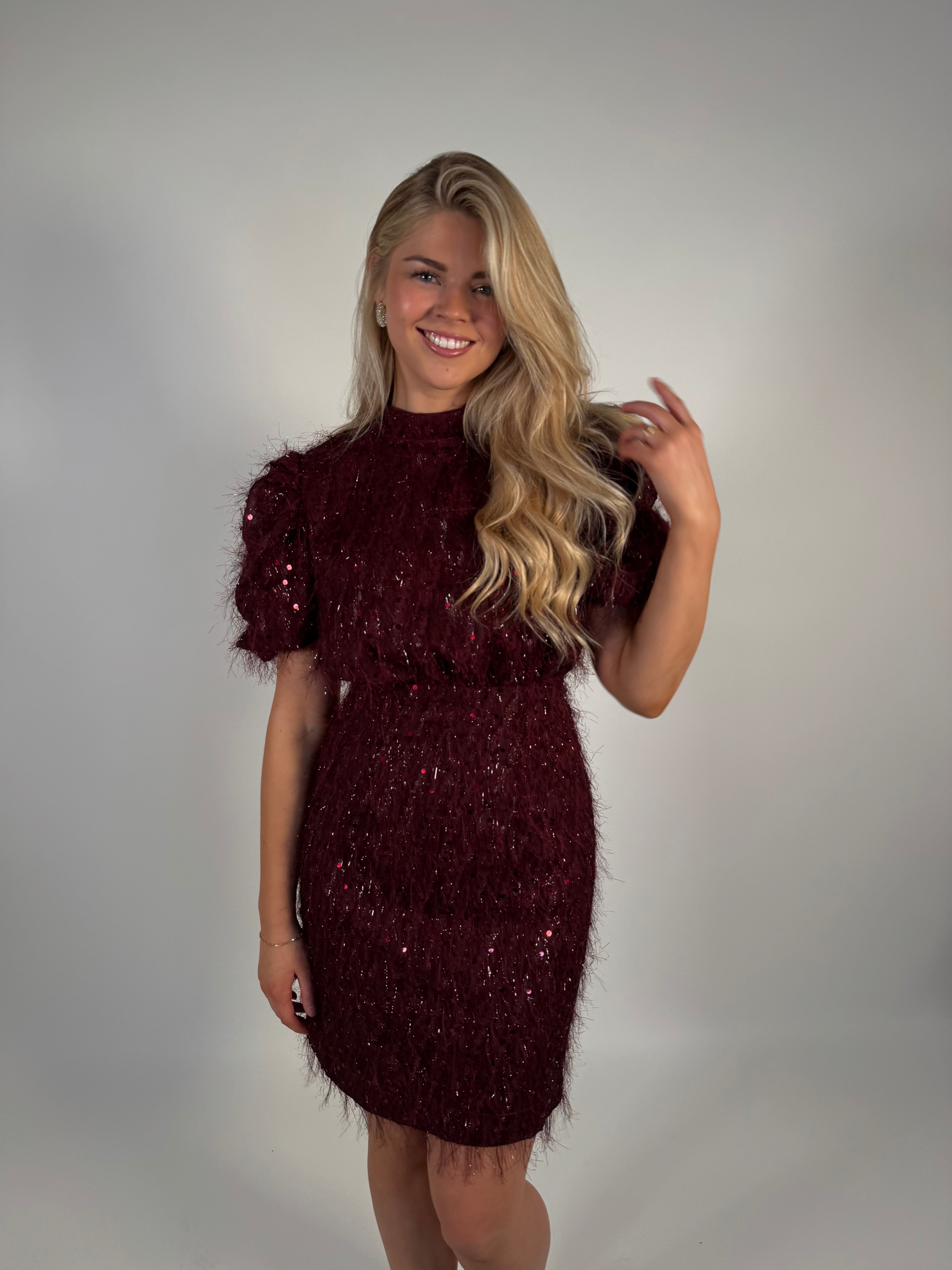 YASILZA Short Dress - Port Royale